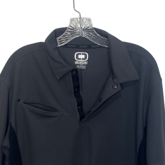 Ogio Polo Shirt Mens Large Gray Large Markwest Embroidered Logo Golf - Picture 5 of 10